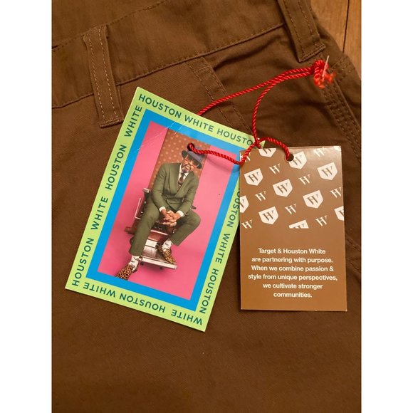 Houston White Adult Carpenter Pants - Brown 32x32 - Picture 4 of 9